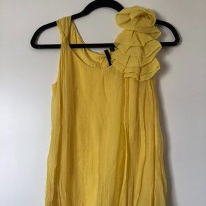 Bellatrix Yellow Tiered Tank